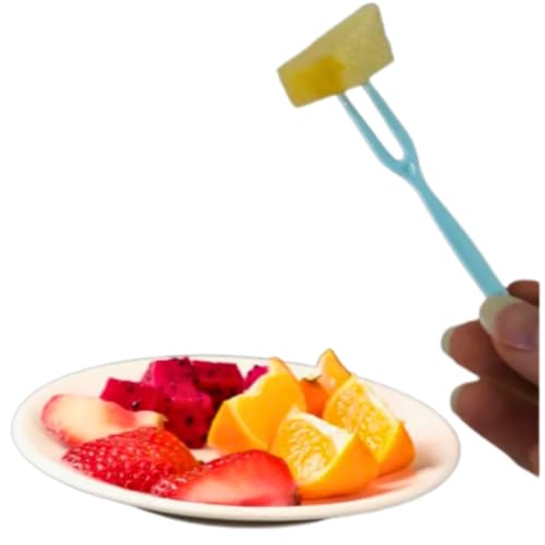 طقم شوك فواكه بلاستك - 40 قطعة