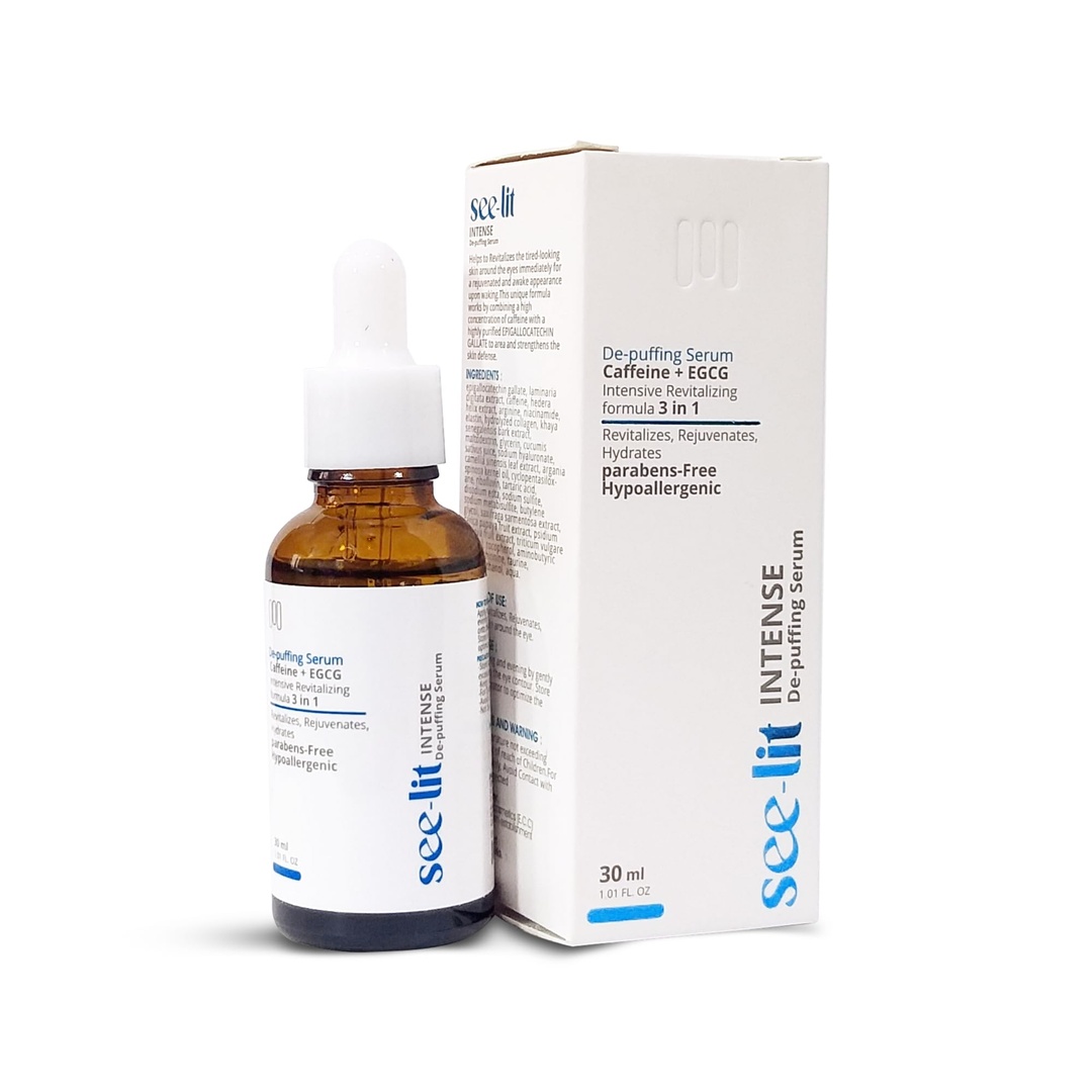 سيروم كافيين لتخفيف انتفاخ الوجه من سي لِت - 30 مل