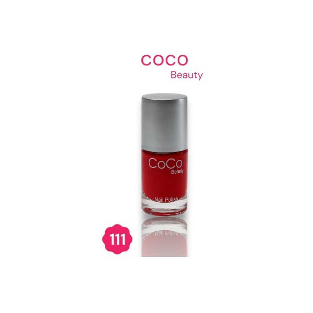 طلاء أظافر كوكو بيوتي - مارون - رقم 111