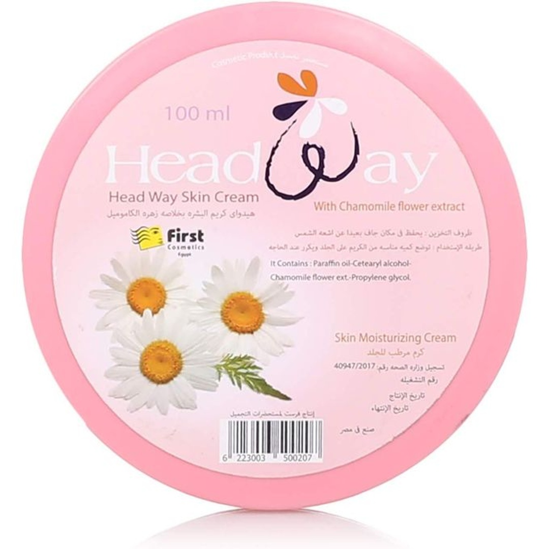 كريم مرطب للبشرة بزهرة البابونج من فيرست كوزماتيكس - 100 مل