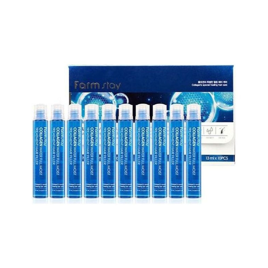 فارم ستاي كولاجين معالج للشعر بالكامل - 10 قطع