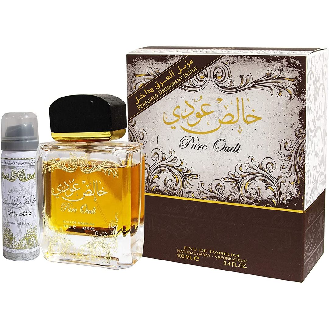 عطر لطافة خالص عودي للجنسيين - 100 مل - مع مزيل العرق
