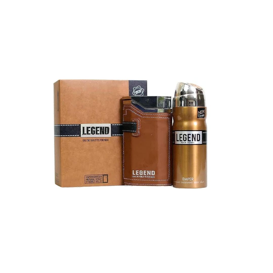 امبر ليجند عطر و بادي سبلاش للرجال - 100 مل + 200 مل