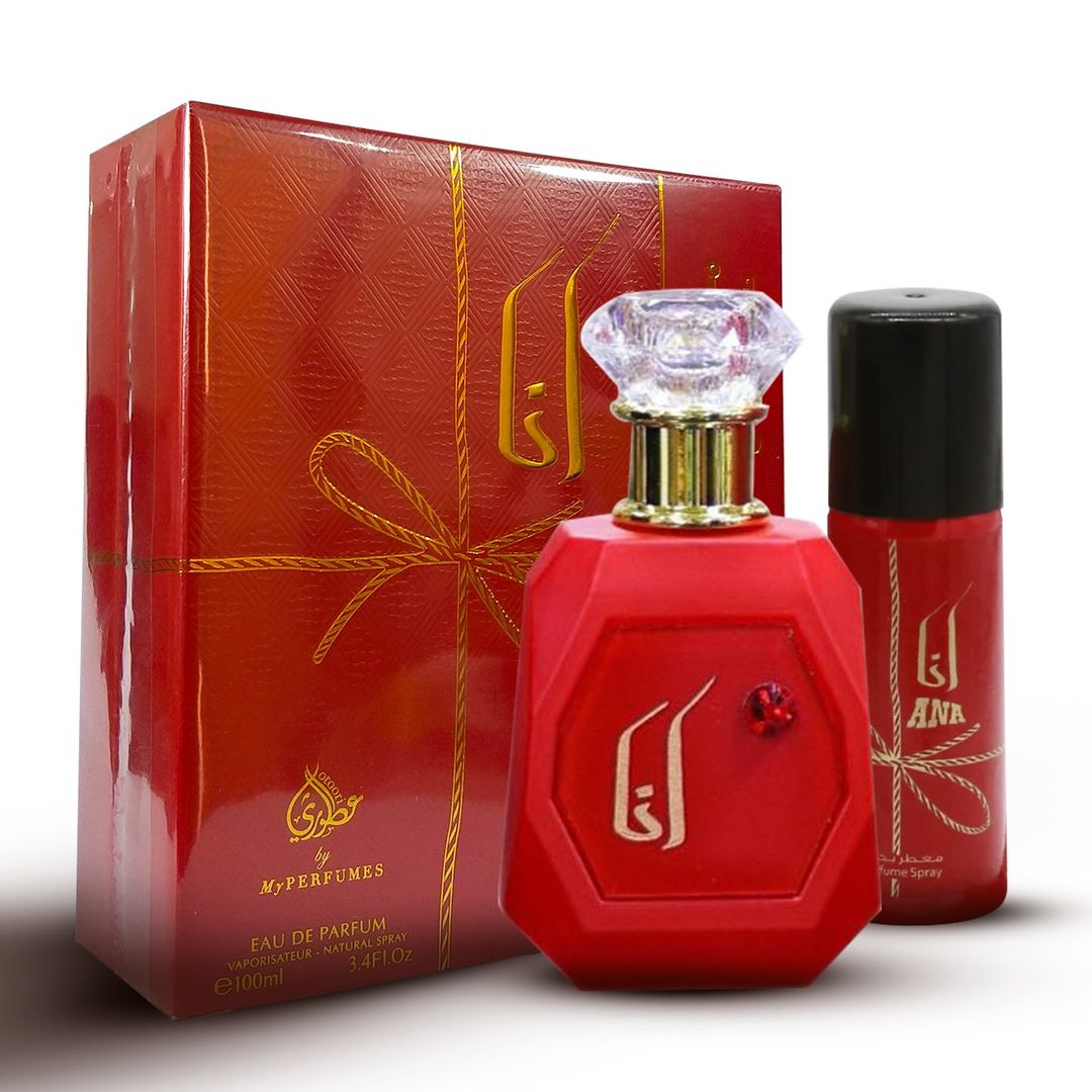 عطر أوتوري آنا ريد - للجنسين - أو دو بارفان - 100 مل + بخاخ الجسم