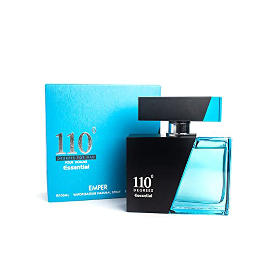 عطر إمبر 110 ديجريز إسينشال للرجال - 100 مل - أو دو تواليت