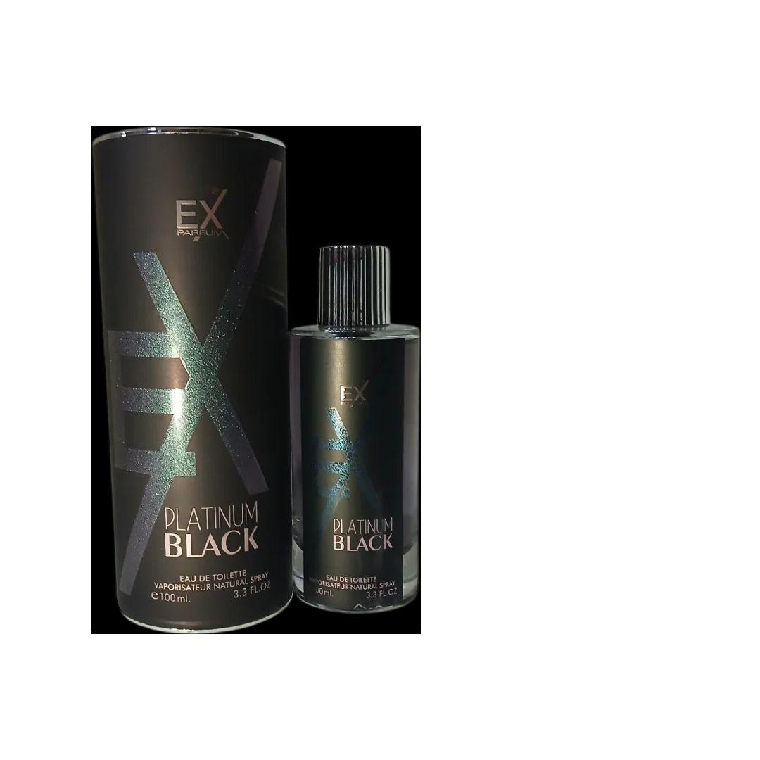 عطر إكس بلاتينيوم الأسود للرجال - أو دو بارفان 100 مل