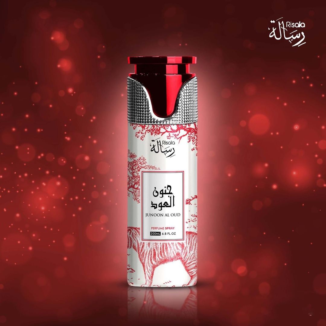 رائحة رساله جنون العود - بخاخ عطر - للجنسين - 200 مل