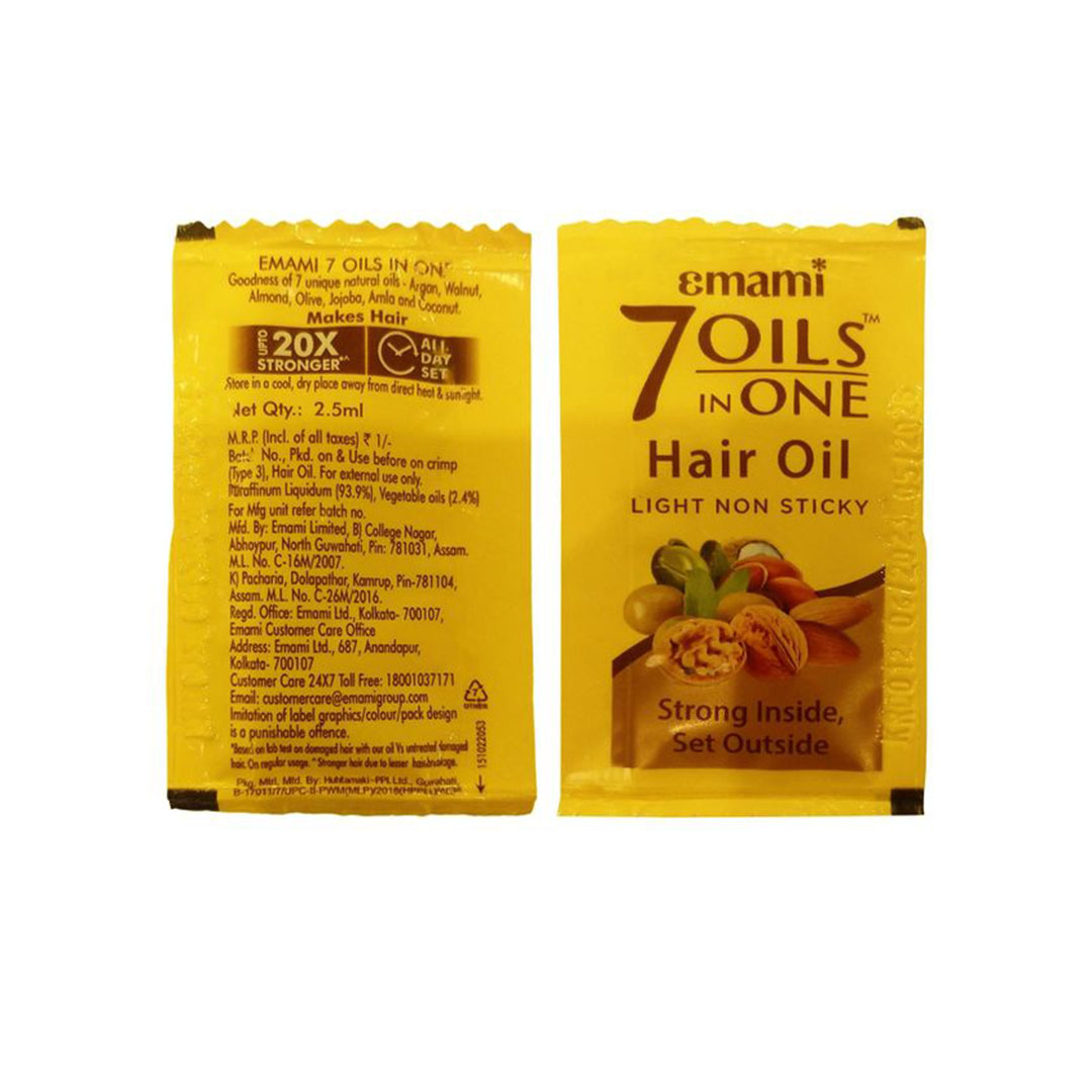 زيت الشعر 7 في 1 من إمامي - 2.5 مل - 10 أكياس