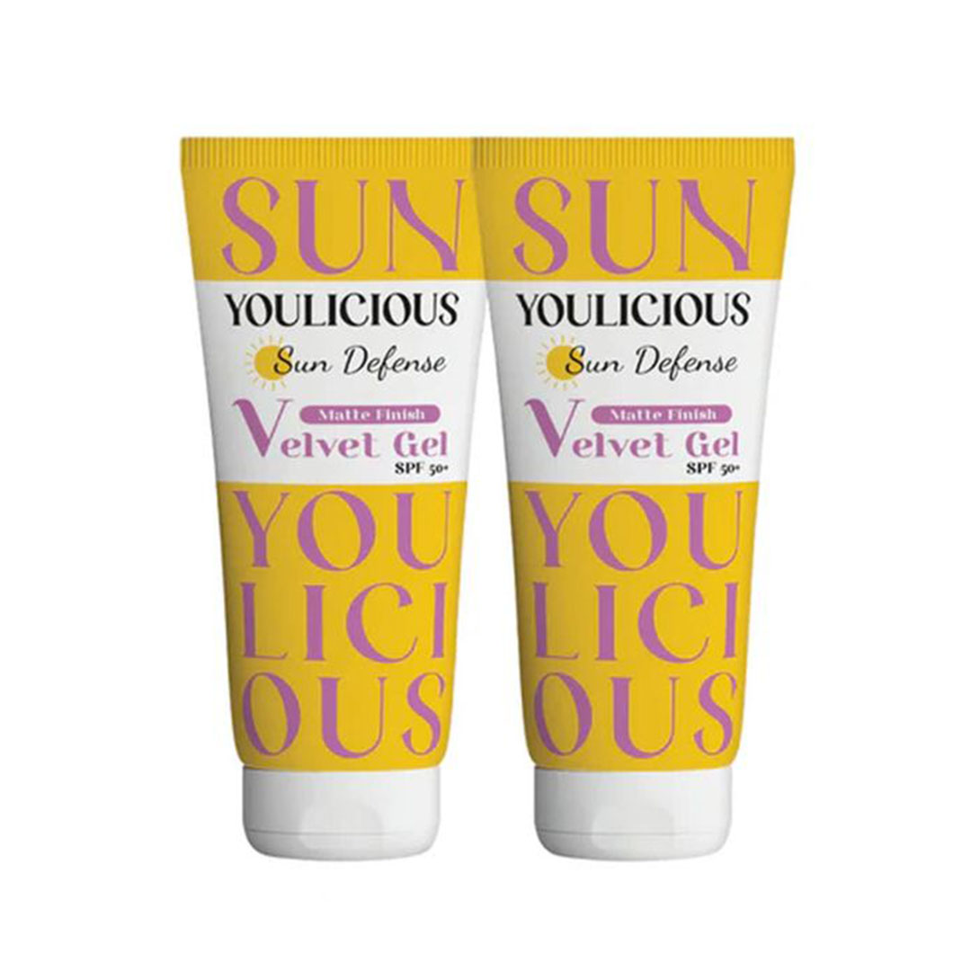 مجموعة جل يوليشس للحماية من الشمس المخملية - 2 فطعة - 40 جم