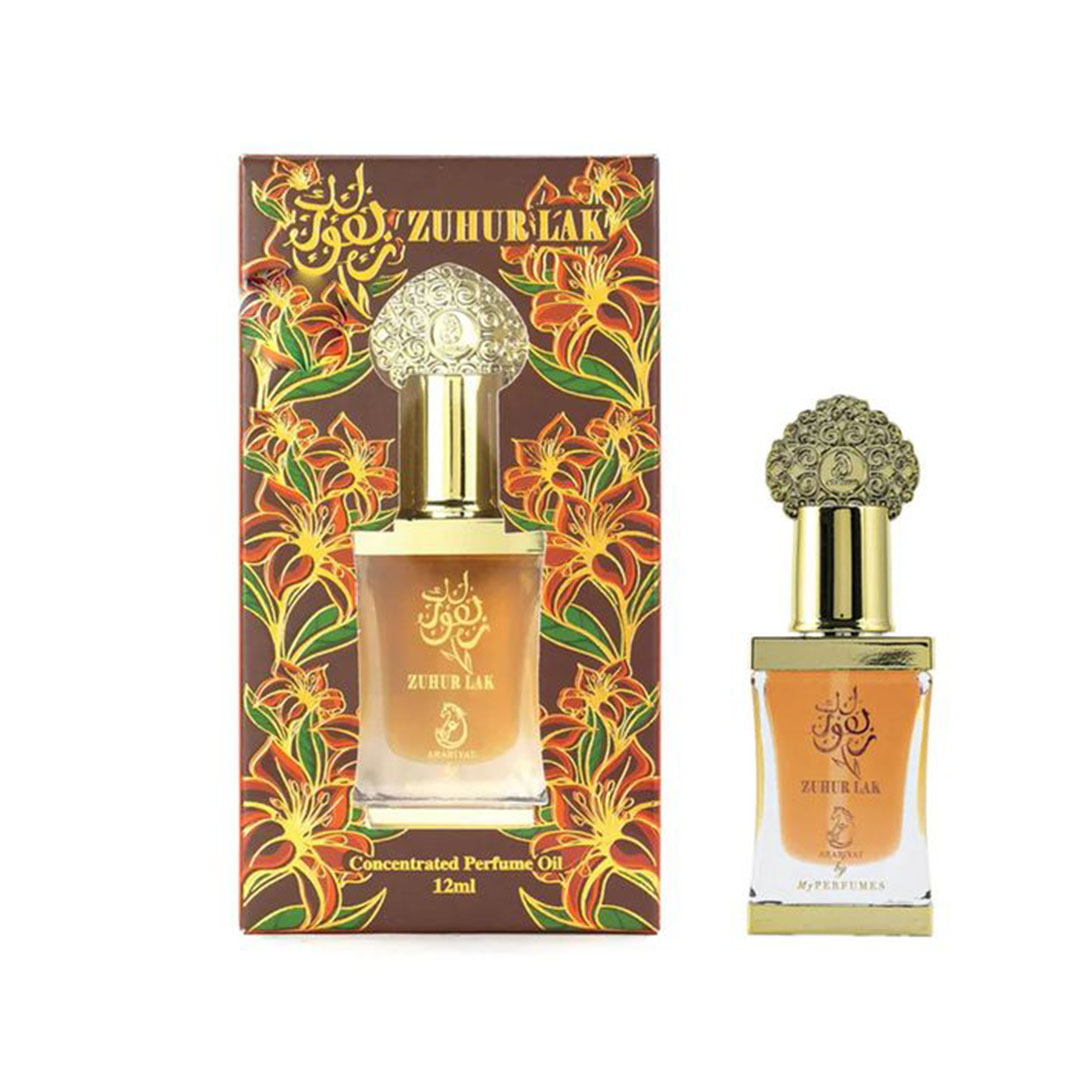 عربيات زهر لاك زيت عطر مركز - 12 مل