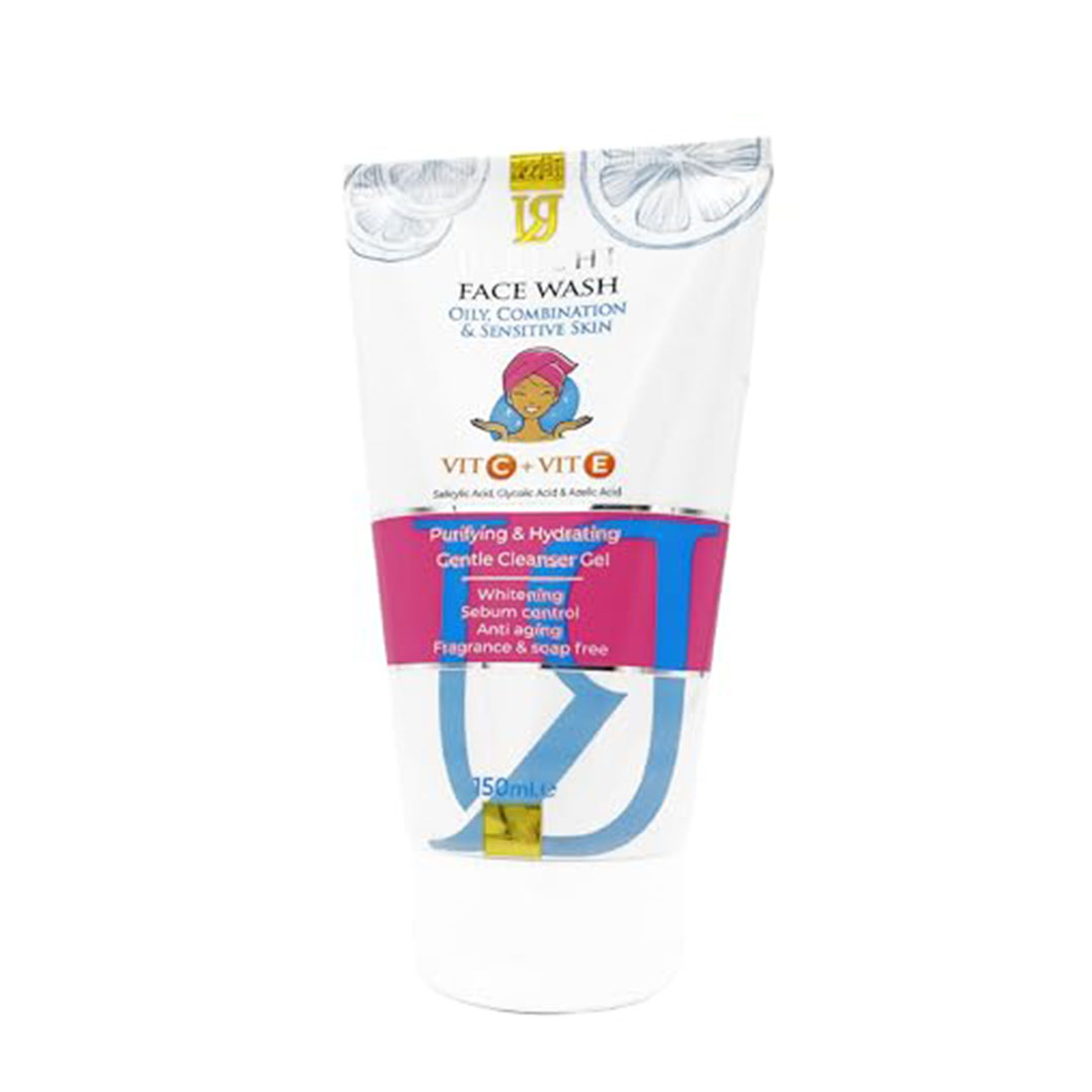 جل غسول الوجه للبشرة الدهنية والحساسة من يو ريتشي - 150 مل