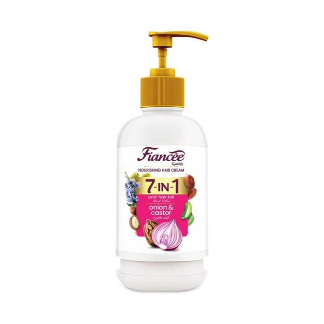 كريم شعر 7 في 1 بالبصل والخروع من فيانسيه - 240 مل