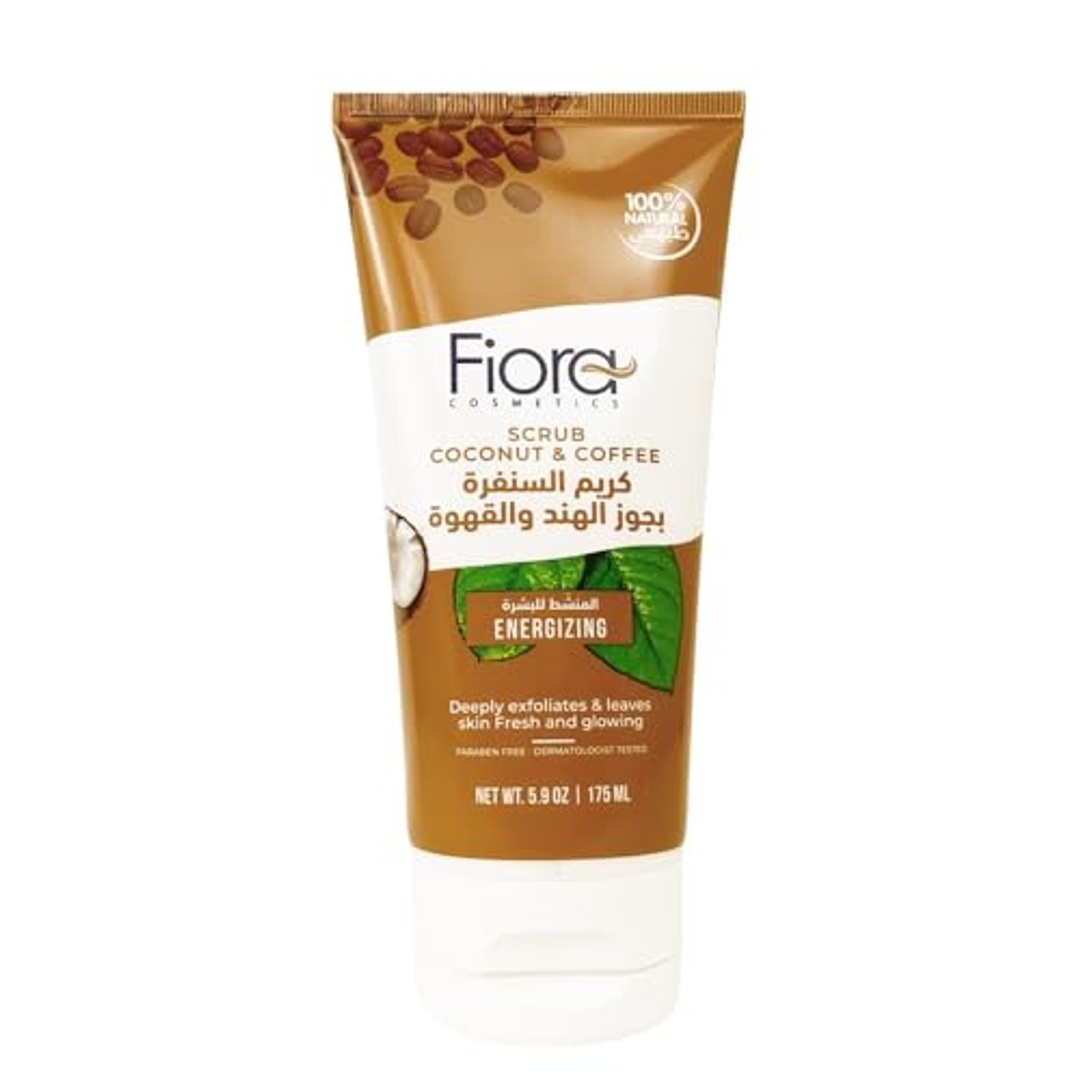 مقشر فيورا بجوز الهند والقهوة - 175 مل