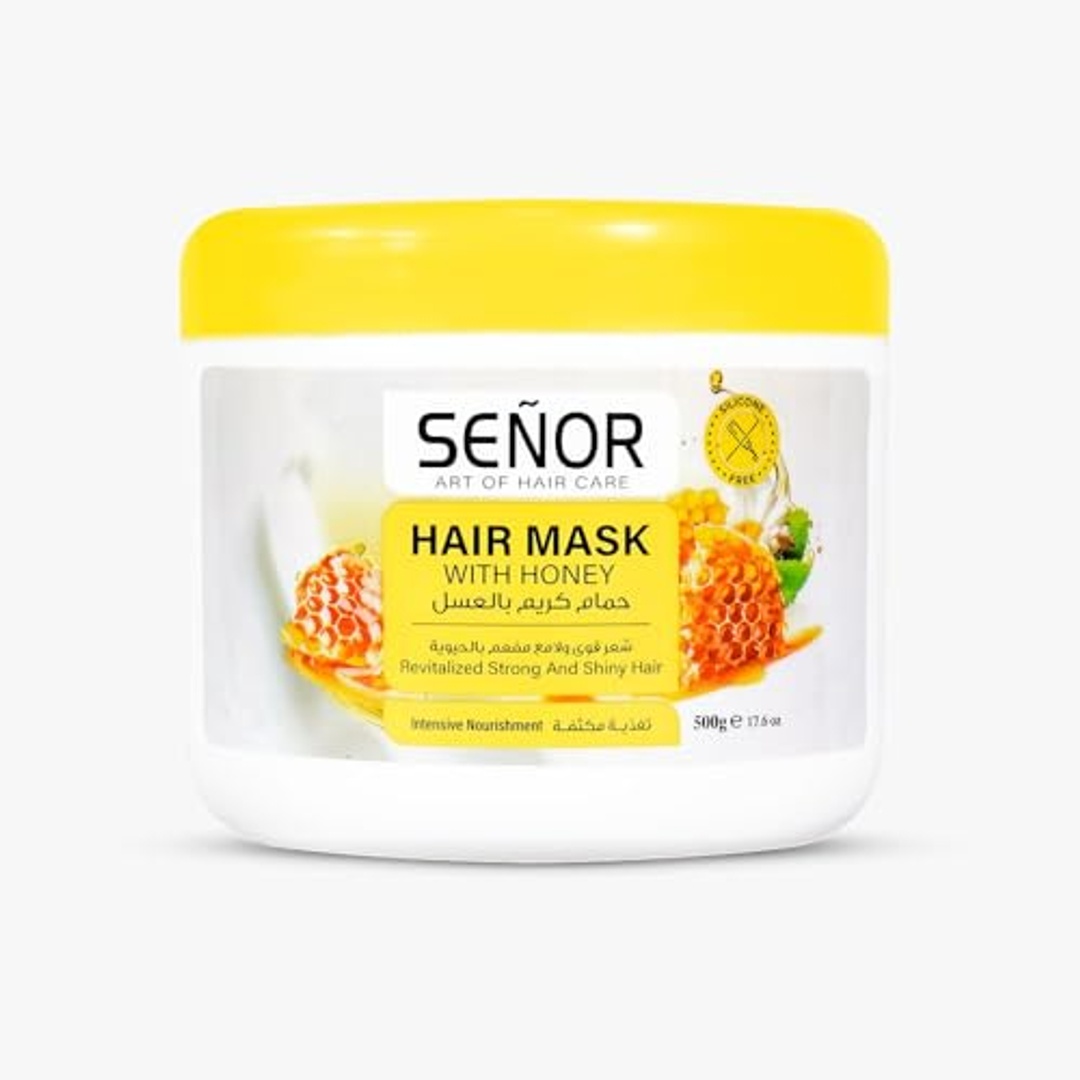 قناع سينور لترطيب الشعر بالعسل - 500 جم