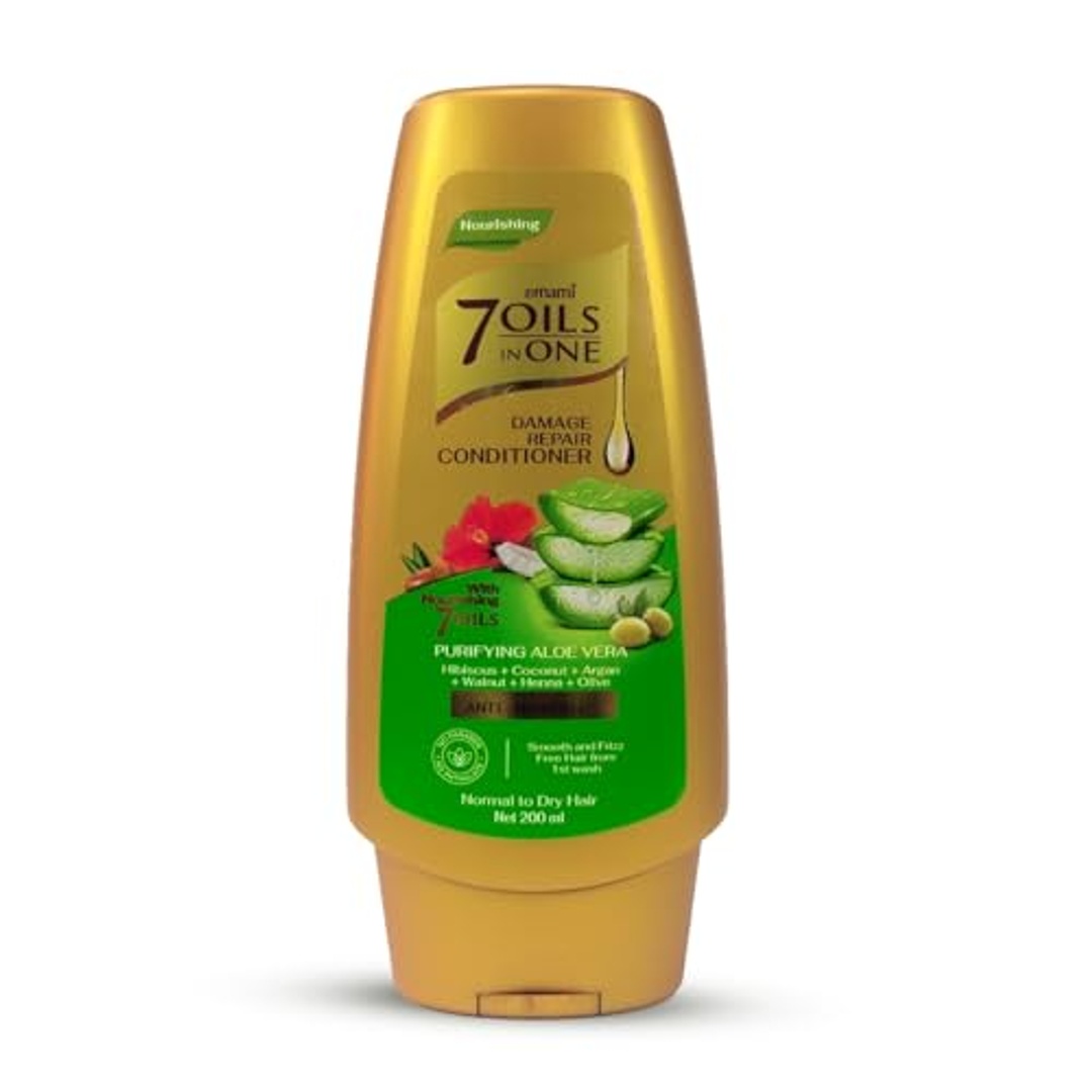 إمامي 7 زيوت في بلسم إصلاح الشعر التالف بخلاصة الصبار المنقي - 200 مل