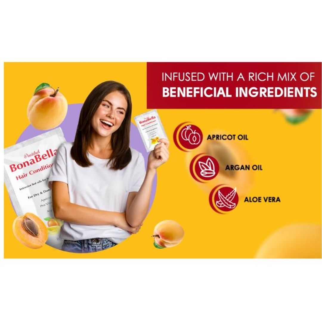 بلسم شعر بزيت المشمش من بونابيلا - 35 جم