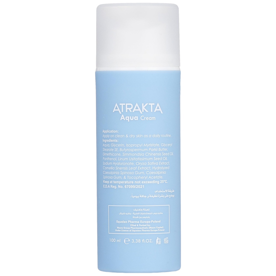 كريم أكوا لترطيب البشرة بحمض الهيالورونيك من ماكرو - 100 جم