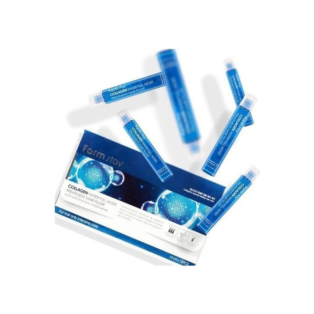 فارم ستاي كولاجين معالج للشعر بالكامل - 10 قطع