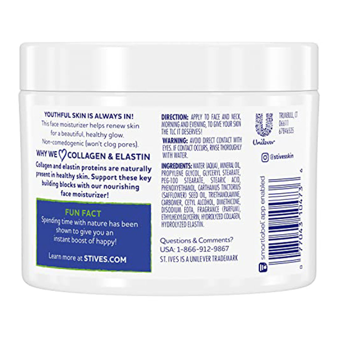 كريم للوجه من سانت ايفز لترطيب البشرة - لجميع أنواع البشرة - 283 جرام