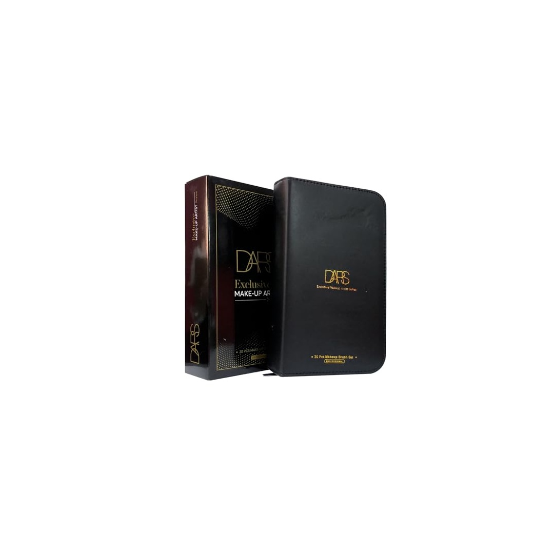 مجموعة فرش مكياج من دارس - 20 قطعة - ارت 1800