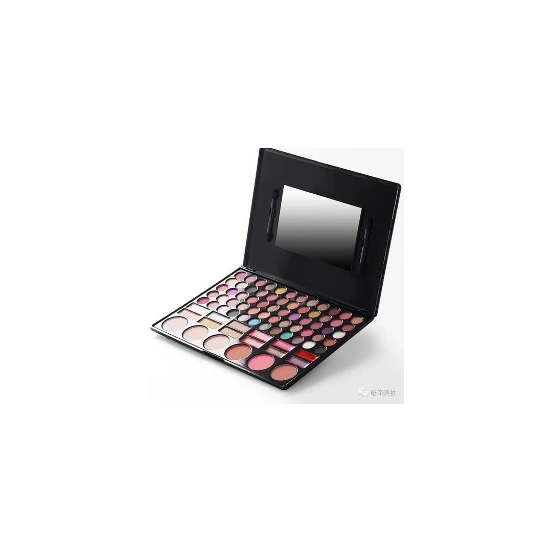 مجموعة مكياج من ام ان ولوحة ظلال عيون - 78 لون - شبه مطفي