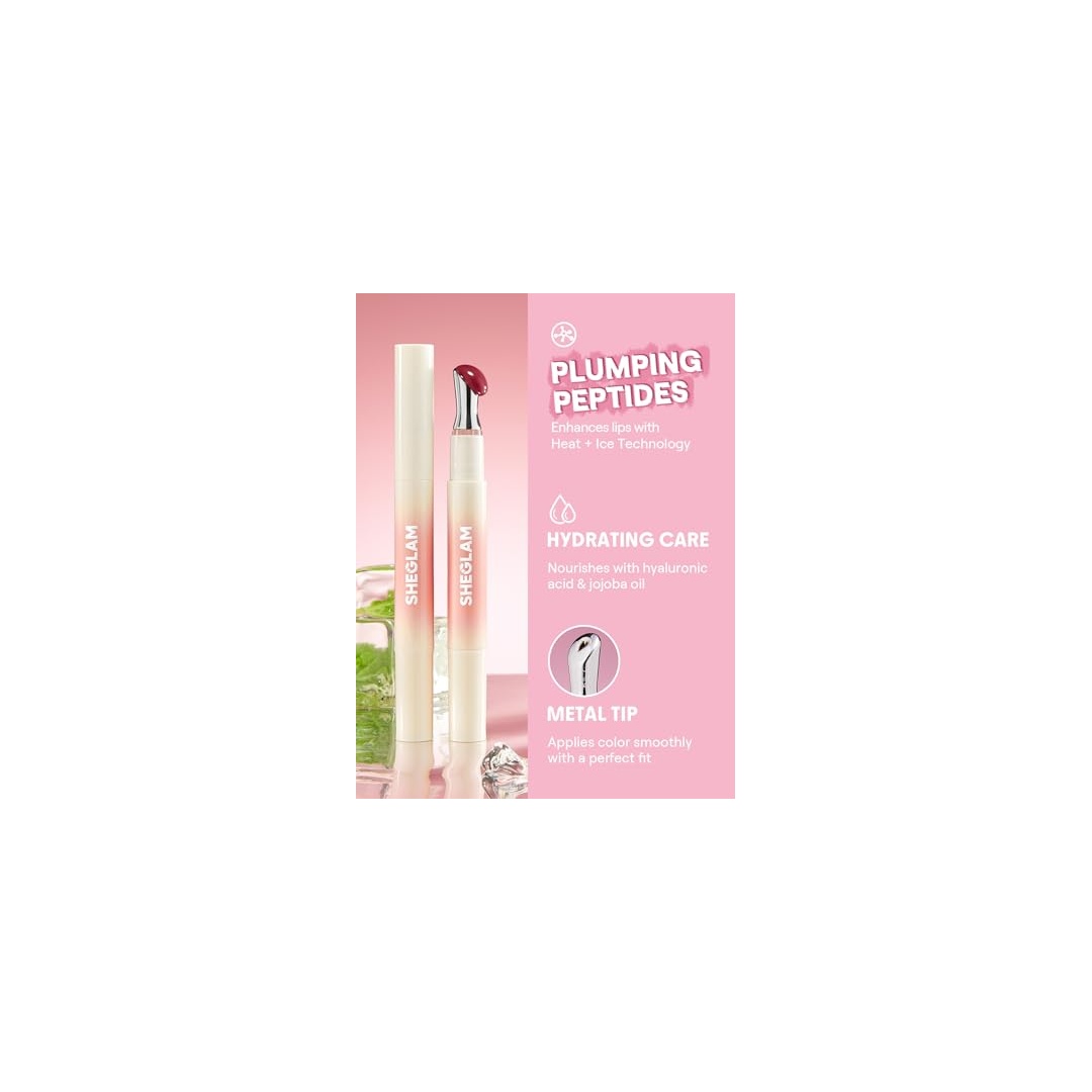 ملمع شفاه مرطب غني بالببتيدات لشفاه ممتلئة من شيجلام - هوني جليز