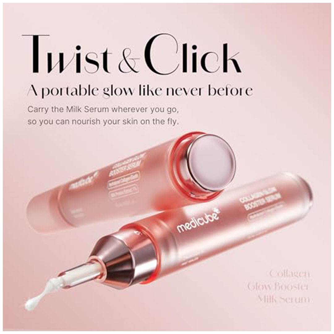 سيروم بخلاصة الحليب معزز لإشراقة البشرة وترطيبها وتفتيحها من ميديكوب - 50 مل