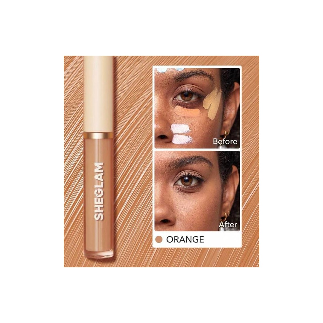 كونسيلر بتغطية كاملة لـ 12 ساعة من شيجلام - 10 مل - برتقالي