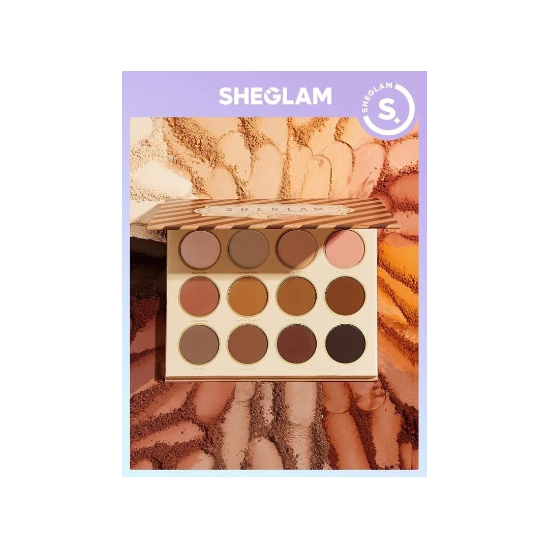 باليت ظلال عيون بالوان محايدة سمارت كوكي من شيجلام - غير لامع