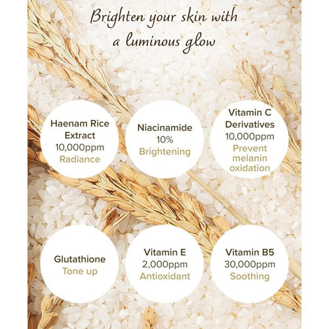 سيروم فيتامينات ثلاثي من ماري آند ماي نياسين الأرز 10٪ - 80 مل