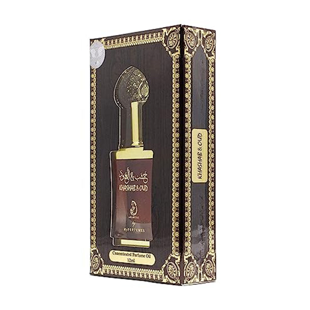 عربيات زيت عطري مركز خشب وعود - 12 مل