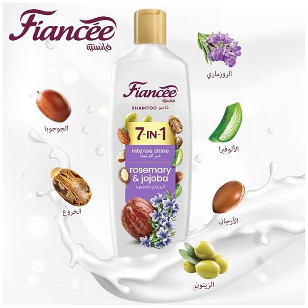 شامبو فيانسيه 7 في 1 مع إكليل الجبل والجوجوبا لتألق مكثف - 340 مل
