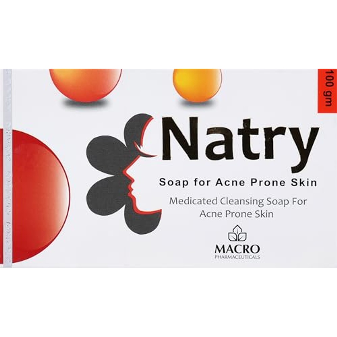 صابون ماكرو ناتري للبشرة المعرضة لحب الشباب - 100 جم