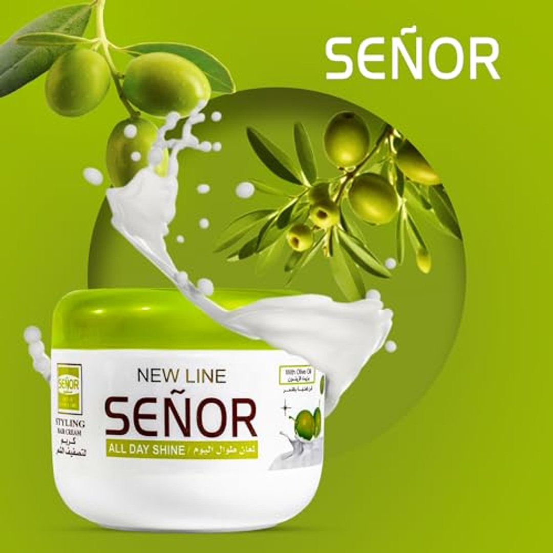 كريم تصفيف الشعر سينور بزيت الزيتون - 200 جم