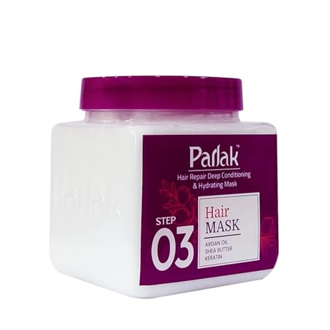 قناع بارلاك للشعر بالأرجان وزبدة الشيا والكيراتين - 650 مل