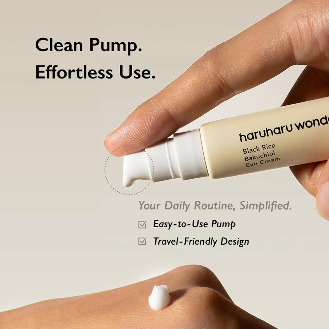 كريم عين بالأرز الأسود وباكوتشيول من هارو هارو وندر - 20 مل