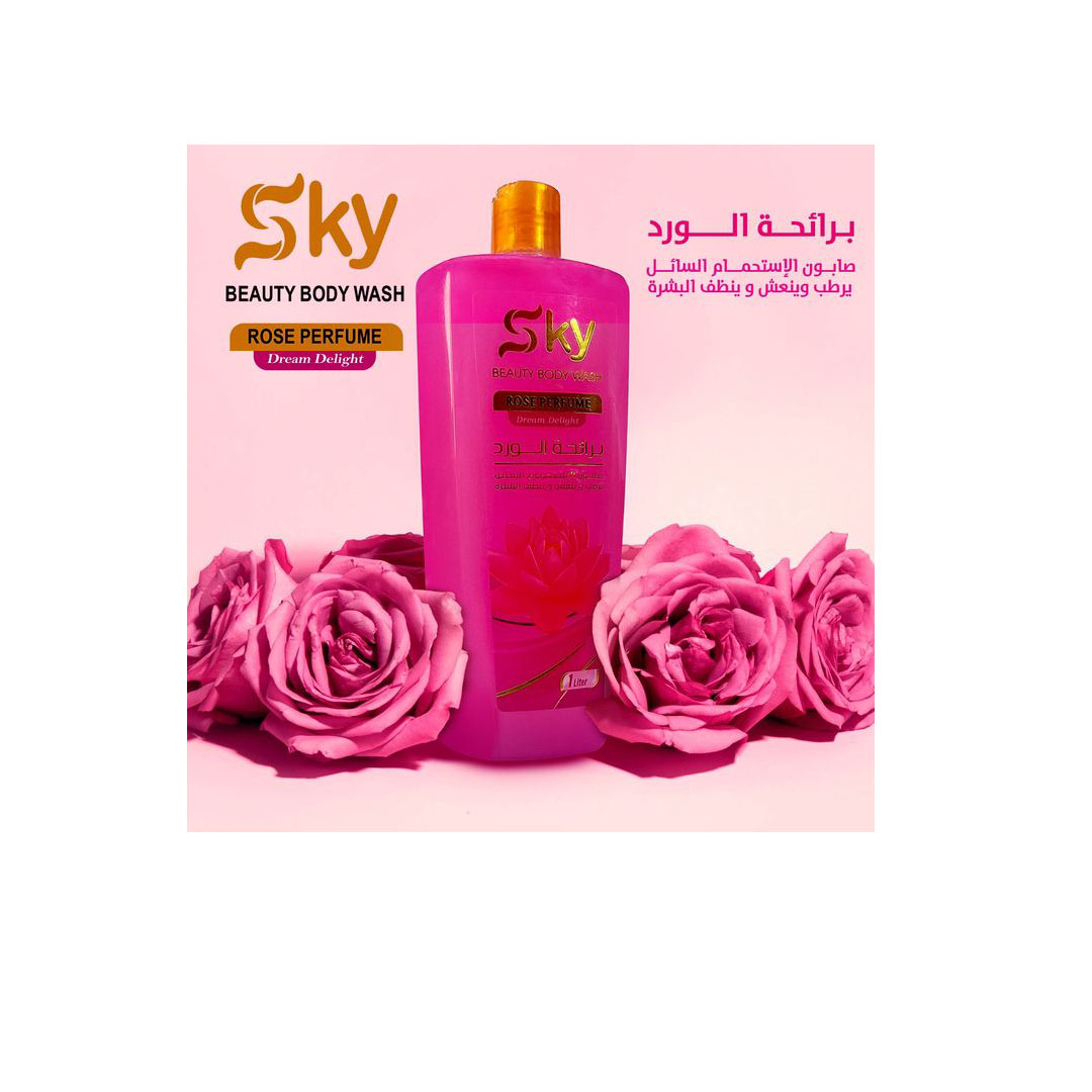 شاور جل سكاي برائحة الورد - 1 لتر