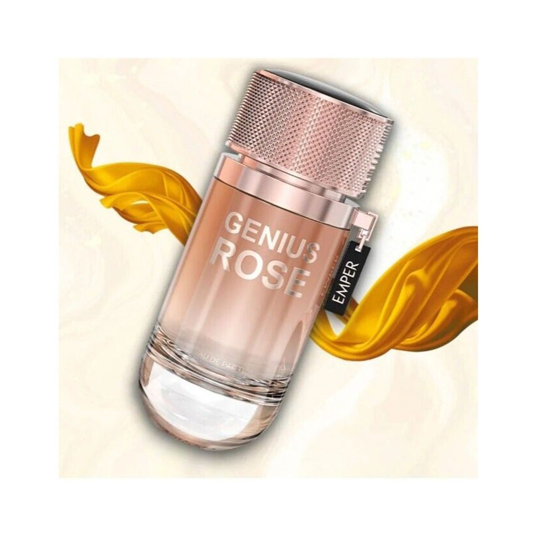 عطر جينيوس روز للنساء من امبير - او دي برفيوم - 100 مل