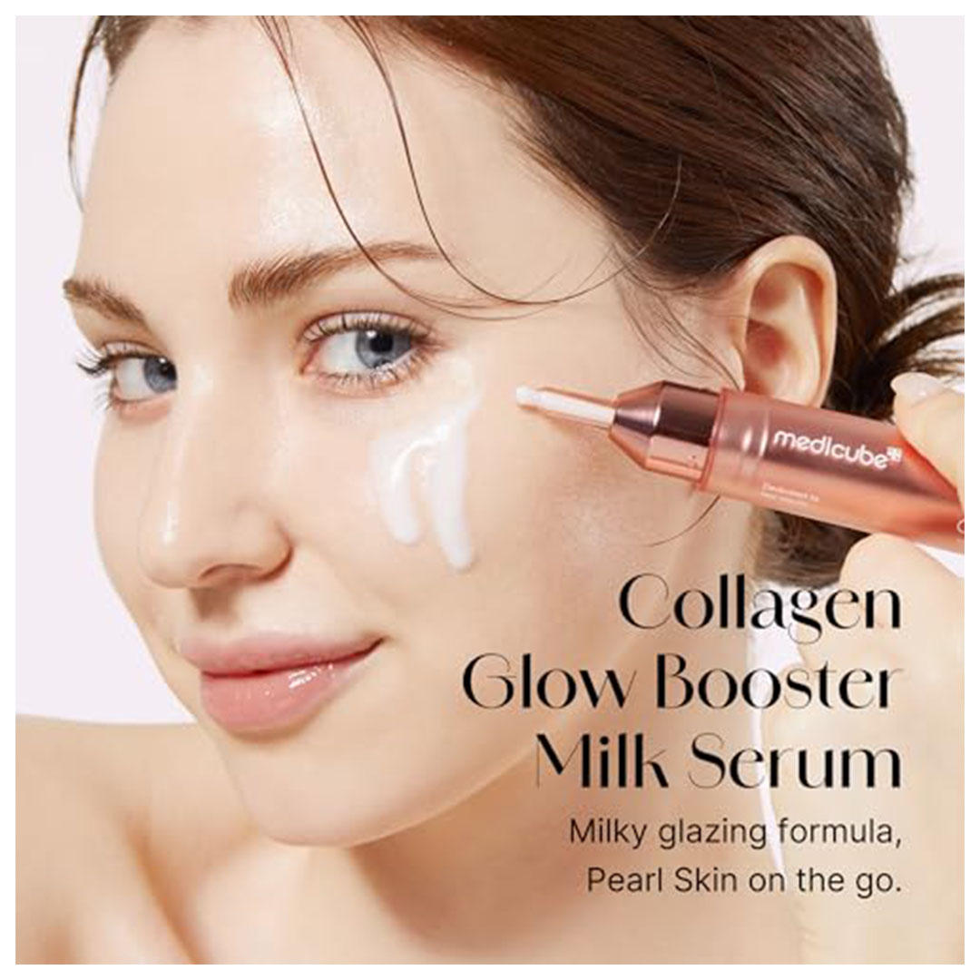 سيروم بخلاصة الحليب معزز لإشراقة البشرة وترطيبها وتفتيحها من ميديكوب - 50 مل