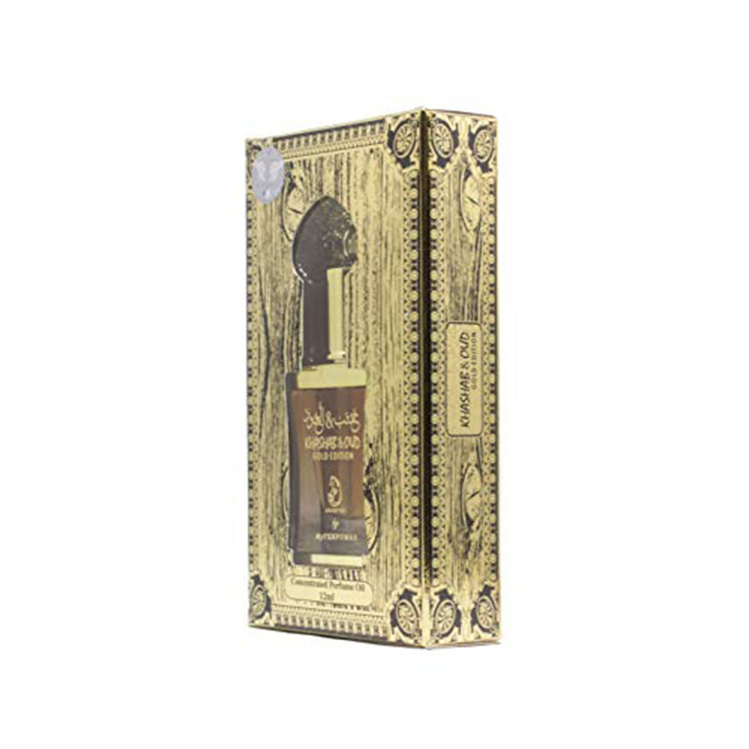 زيت عطري عربيات خشان والعود الذهبي المركز - 12 مل