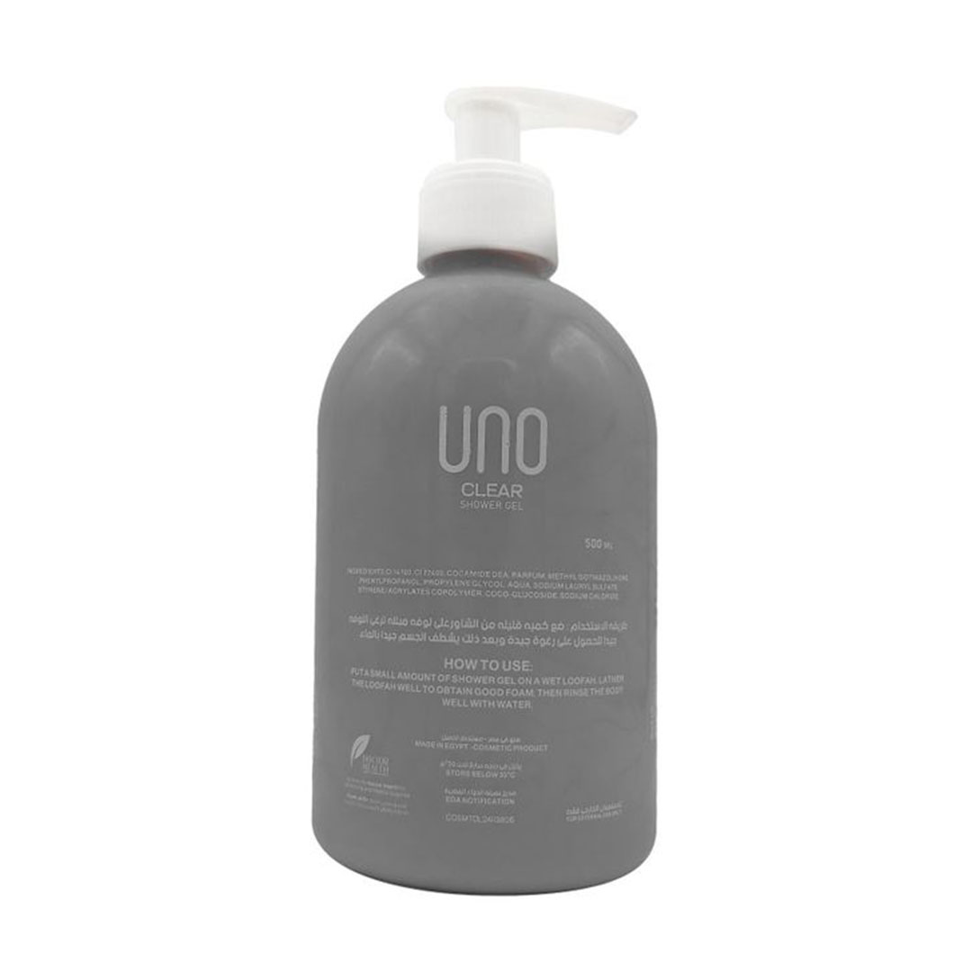 اونو جل استحمام كريمي شفاف برائحة العود - 500 مل