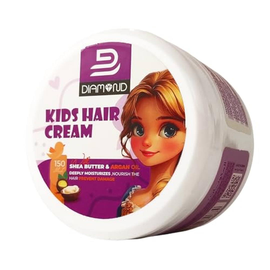 كريم شعر دياموند كيدز بزبدة الشيا وزيت الأرغان - 50 مل