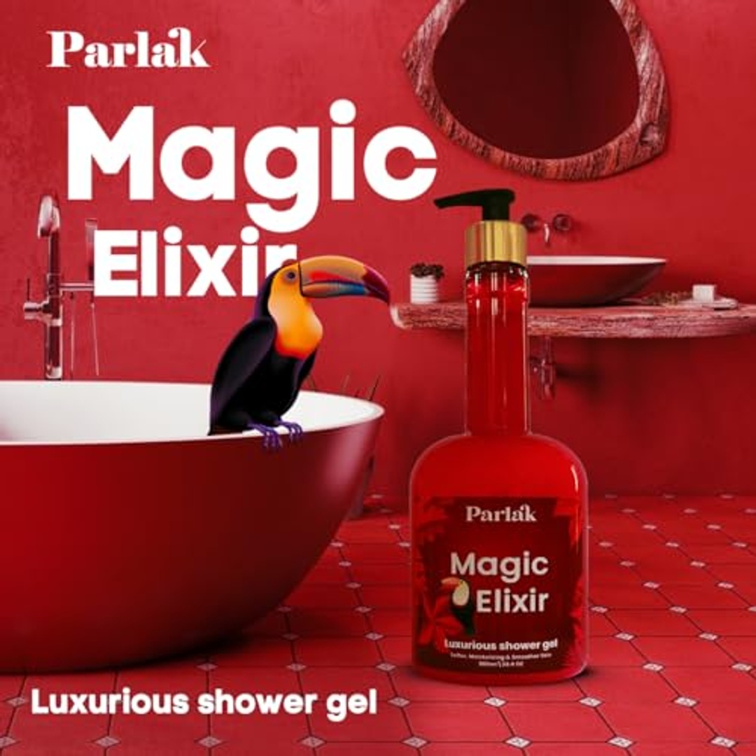 جل الاستحمام بارلاك ماجيك إليكسير الفاخر - 900 مل