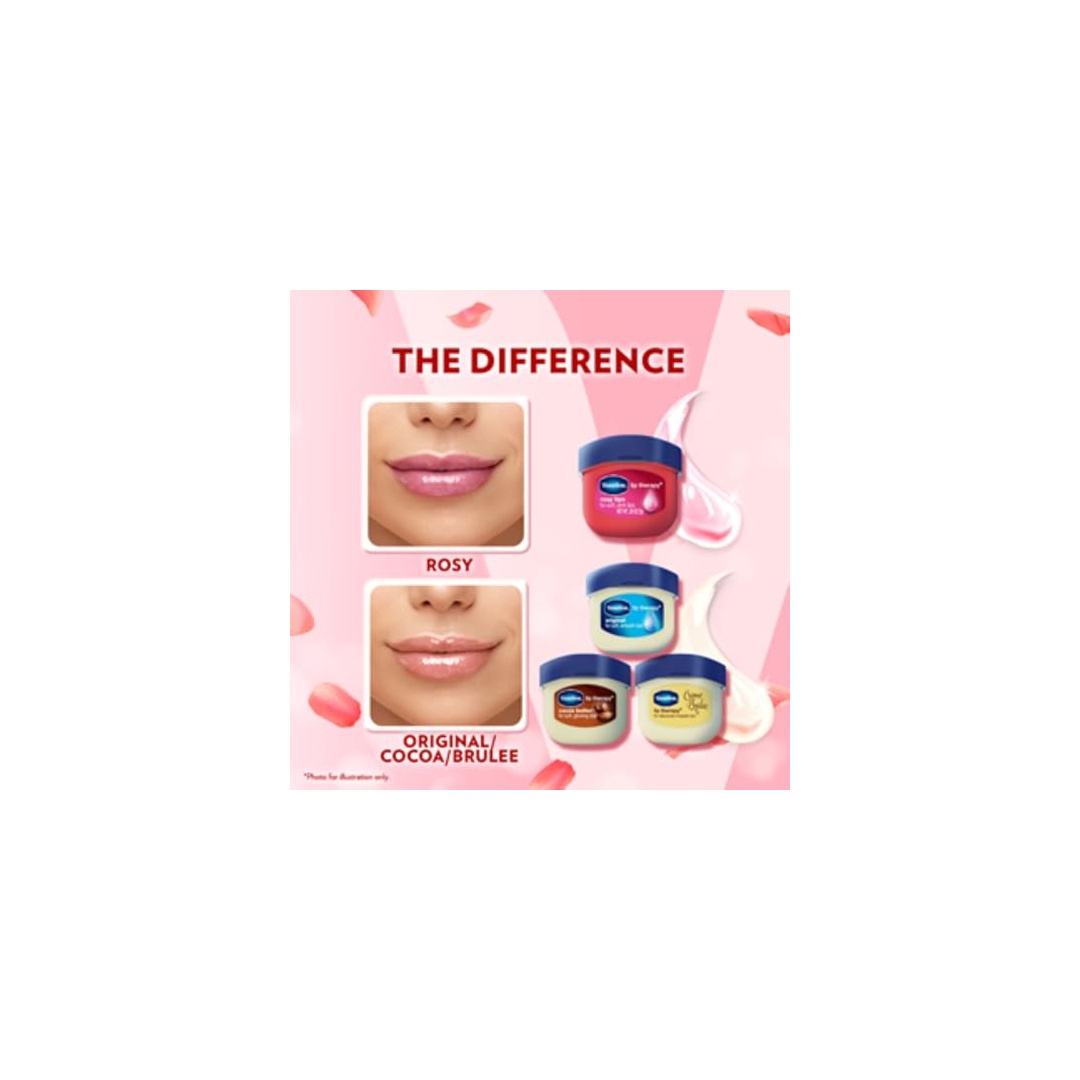 فازلين ليب ثيرابي - شفاه وردية - 7 جم