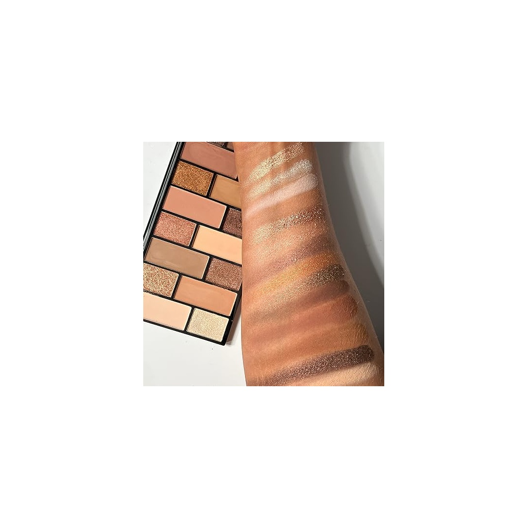 باليت صبغة مضغوطة مكشوفة من تكنيك - 16 لون