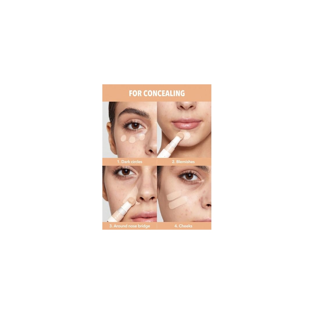 كونسيلر معزز للبشرة من شيجلام برأس اسفنجي - فير