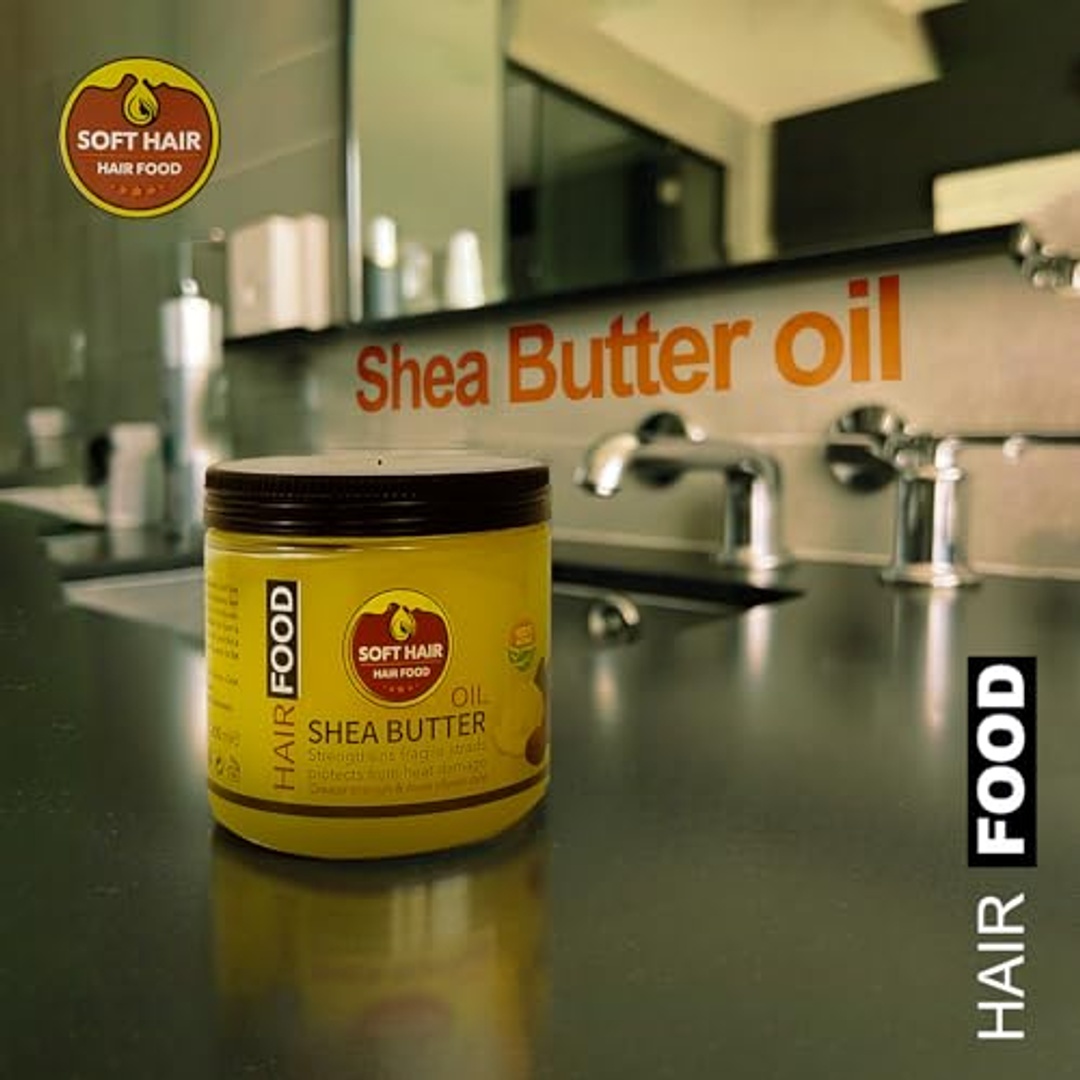 غذاء الشعر الناعم بزيت زبدة الشيا - 200 مل