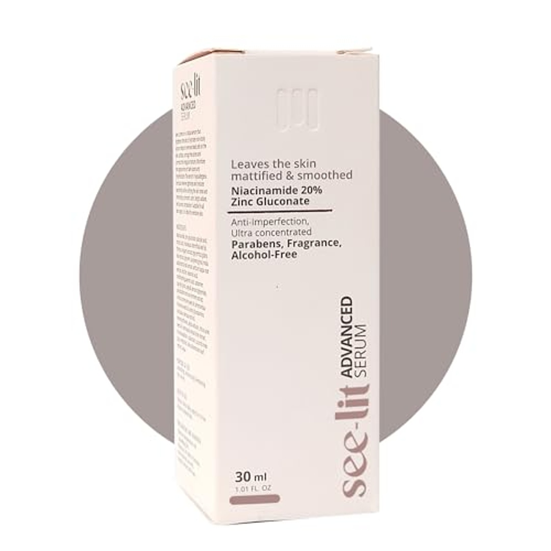 سيروم ميدينزا سي ليت المتطور مع النياسيناميد 20% والزنك والجلوكونات - 30 مل