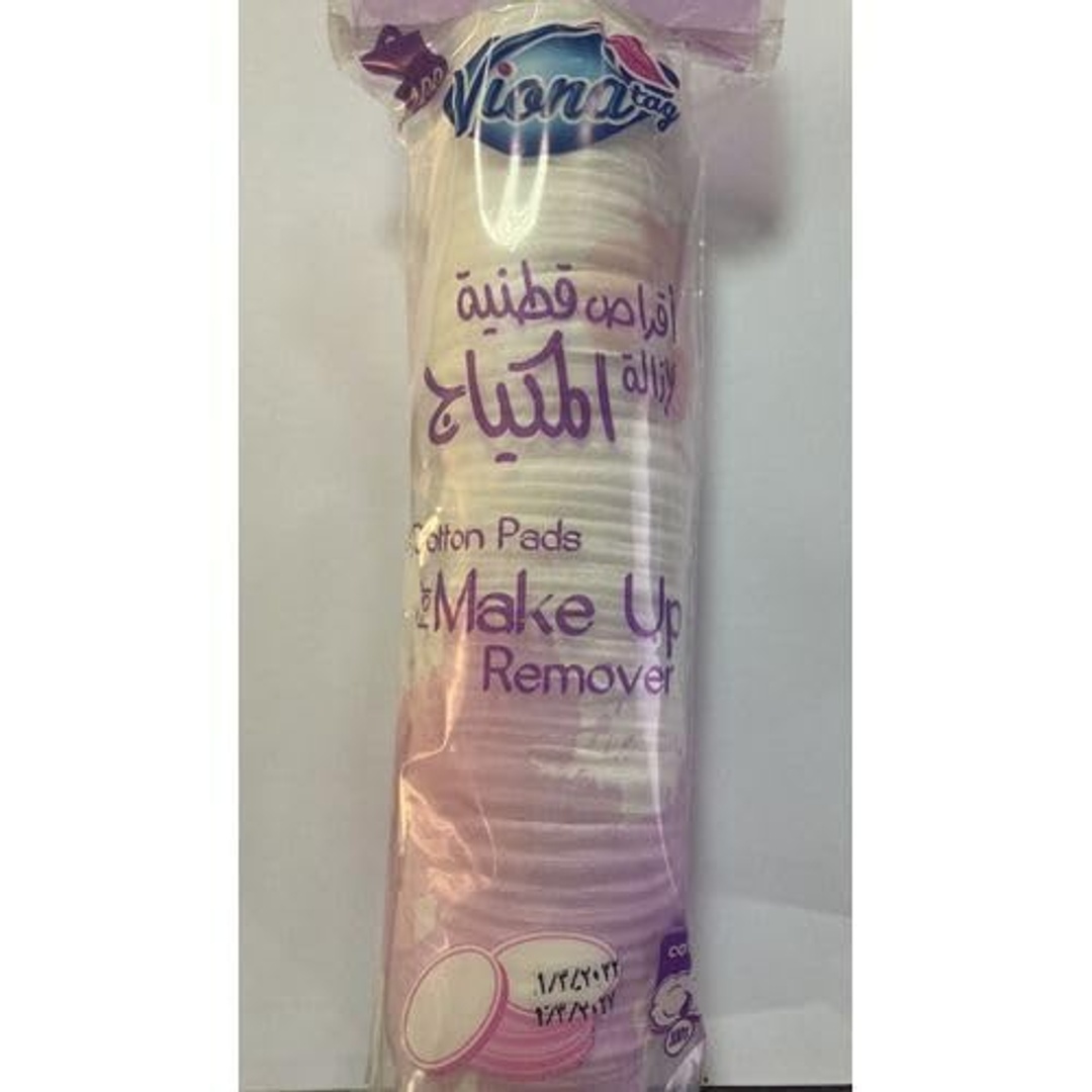 وسادات قطنية لإزالة المكياج من فيونا، - 100 قطعة