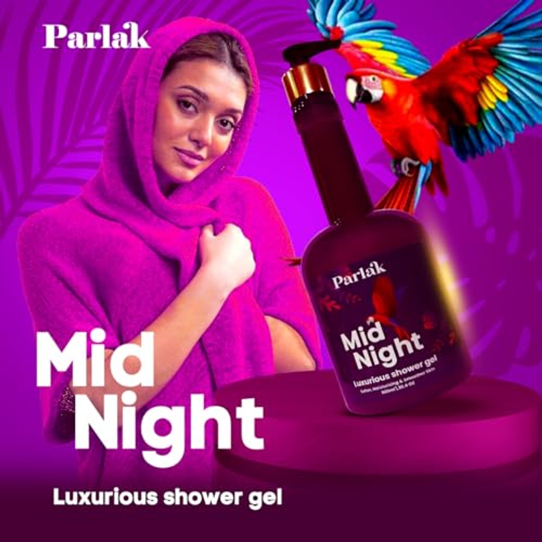 جل الاستحمام الفاخر بارلاك ميد نايت - 900 مل